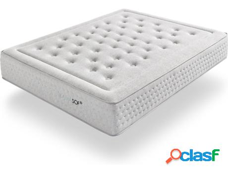 Colchón KAMASOF Hybrid Supreme (160x180x29 cm - Muelles
