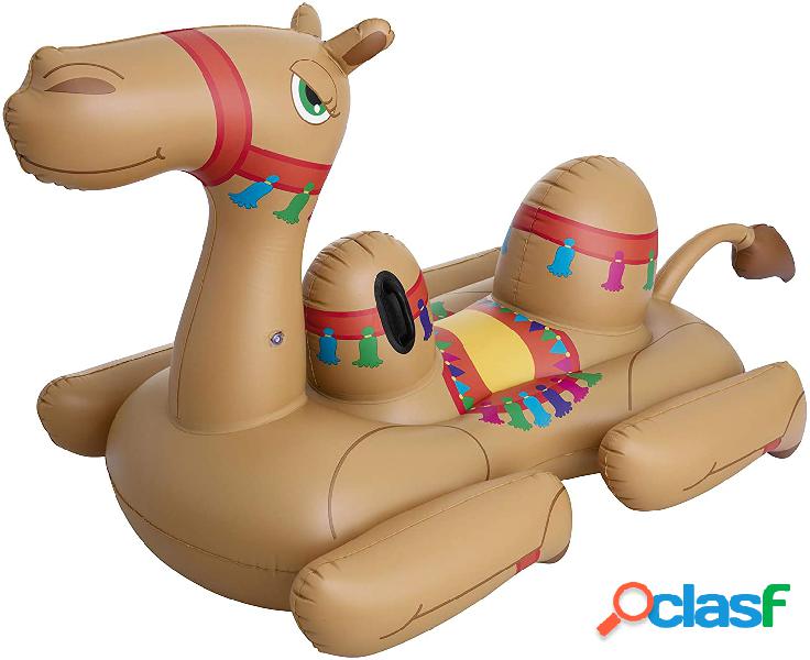Colchoneta hinchable Bestway Camello 221x132cm