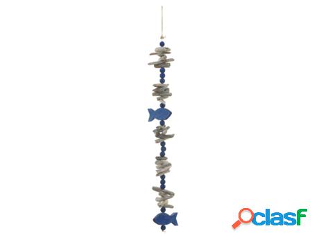 Colgante Con Bastones Y Peces Decoración Colgantes