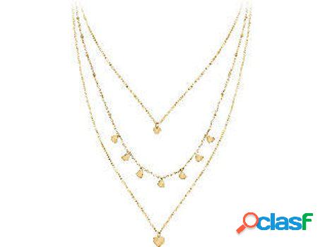 Collar SC_BOHEME (Acero - Dorado - 40cm)