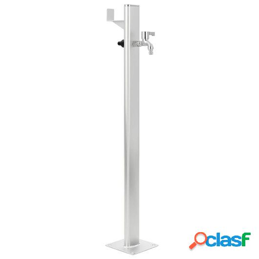 Columna de agua para jardín aluminio 95 cm