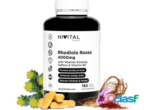 Complemento Alimentar HIVITAL Rhodiola Rosea (180 Cápsulas