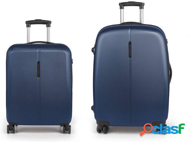 Conjunto 2 Maletas de Viaje GABOL Paradise (104 L - Azul)