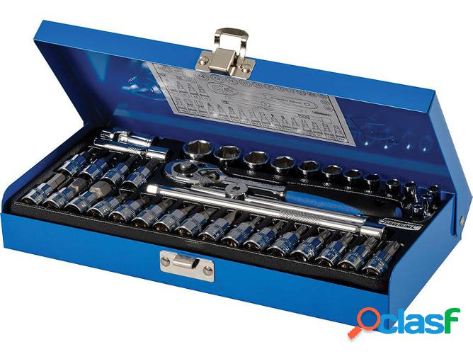 Conjunto de Chaves de Caixa SILVERLINE 633493 - 38 piezas