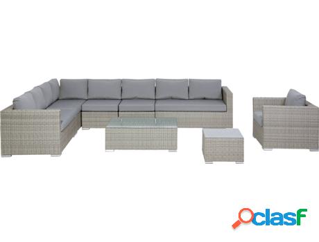 Conjunto de jardín 91215 (Gris - Polietileno -220x325x65