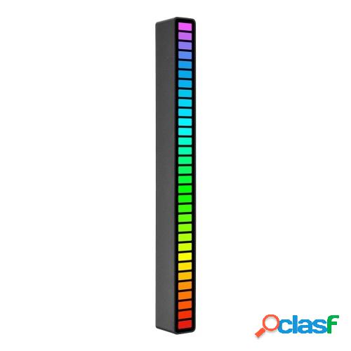 Control de sonido RGB Luces de ritmo 32 LED 18 colores Modo