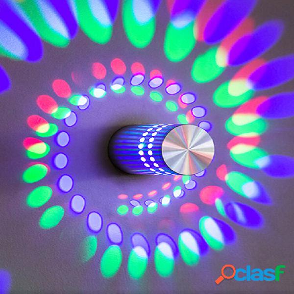 Creative LED Colorful luces de pasillo pared de techo