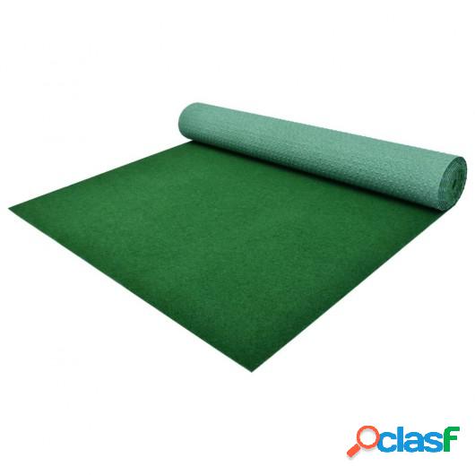 Césped artificial con tacos PP 20x1,33 m verde