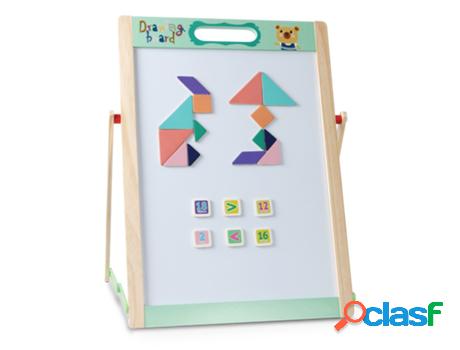 Cuadro de Dibujo MAJESTIC KIDS Blanco (Edad Mínima:24