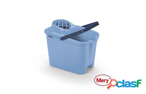 Cubo Fregar Con Escurridor Azul Mery 14 L