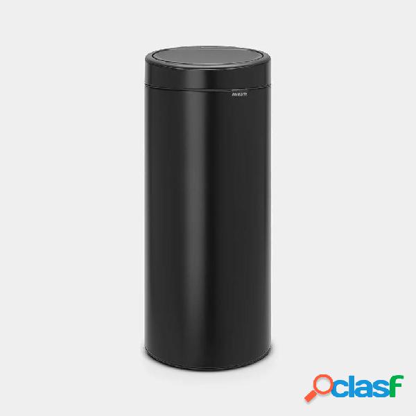 Cubo de basura Brabantia Touch Bin New Matt Black 30L