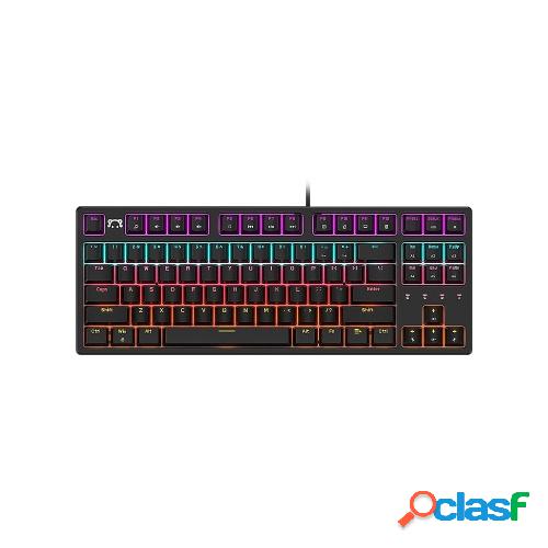 DaiDai STK130 Teclado mecánico con cable USB Teclado de luz
