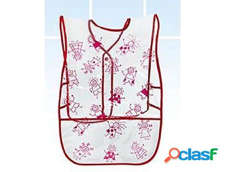 Delantal HOGAR Y MÁS Niño De Blanco Ideal Para Pintar