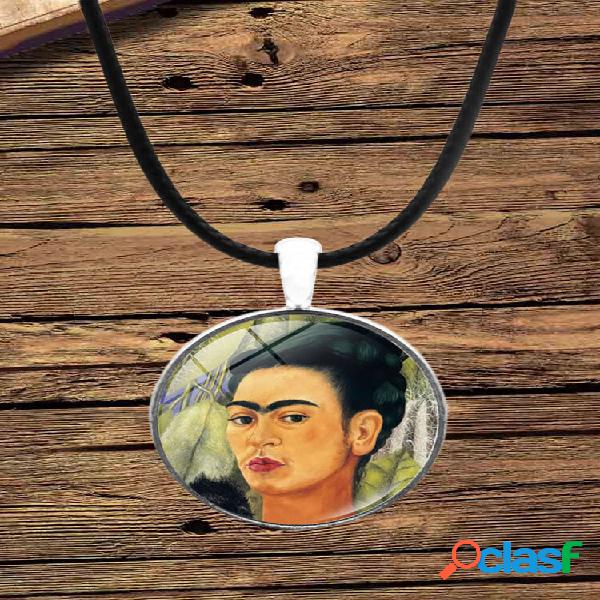 Dibujos animados impresos hombres Mujer collar ajustable