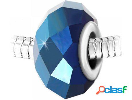 Dije SC_CRYSTAL (Acero - Azul - 13 mm)