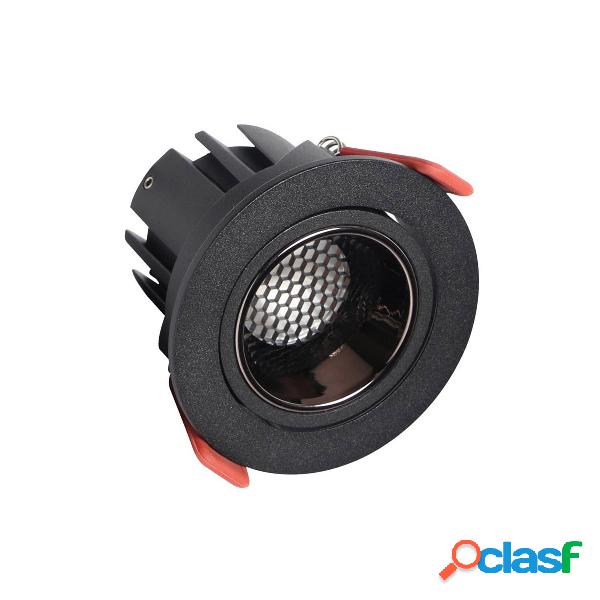 Downlight led han bridgelux 5-8-12w ugr 11 cct cri>92 negro