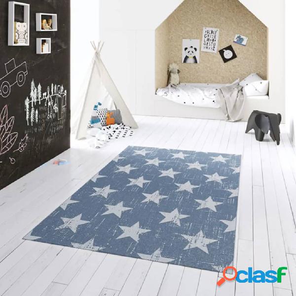 Dutch Lifestyle Alfombra infantil Miami estrellas azul