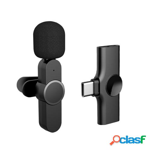 EP033 Mini USB-C Android Plug-Play Micrófono de solapa