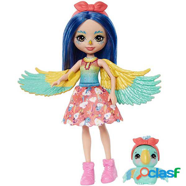 Enchantimals Mu?eca Prita Parakeet y Flutter