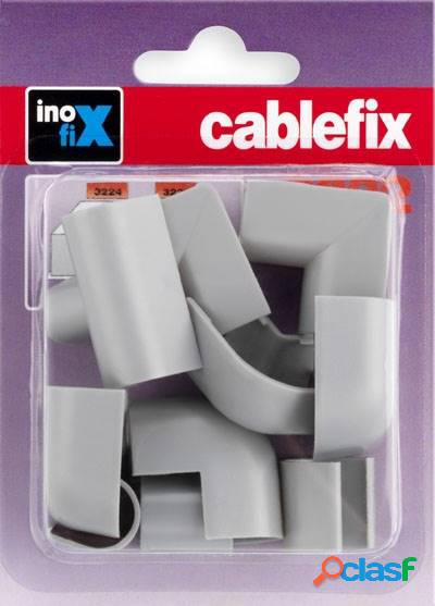 Enlaces surtidos para cablefix 2202 Inofix Gris Metalizado