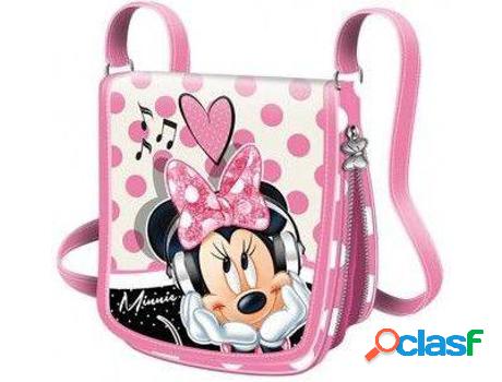 Escolares HOGAR Y MÁS Bandolera Minnie Mouse (21,50 x 20 x