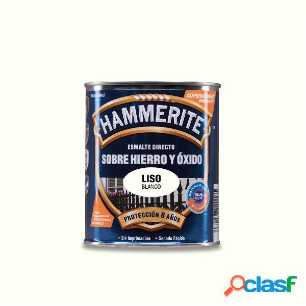 Esmalte directo sobre hierro y óxido Hammerite Liso Blanco