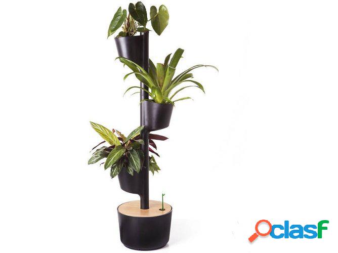 Estante para Plantas CITYSENS Negra 3 macetas riego manual