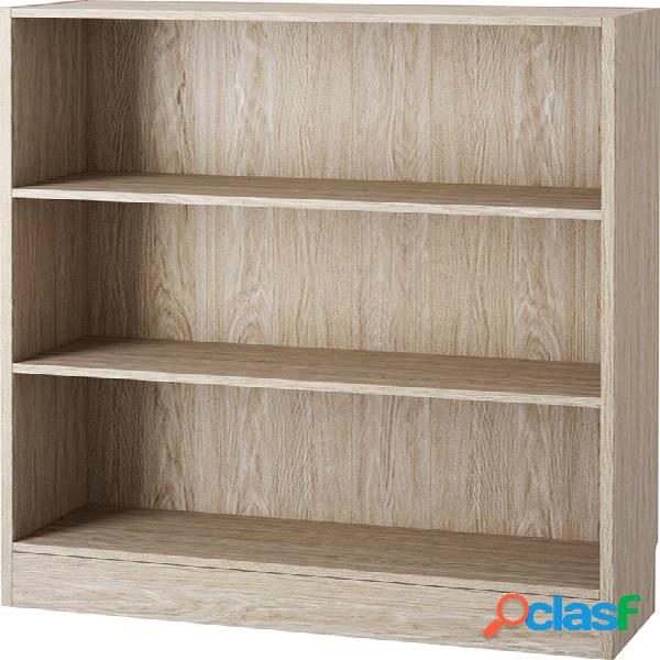 Estantería Tvilum basic mediana color roble