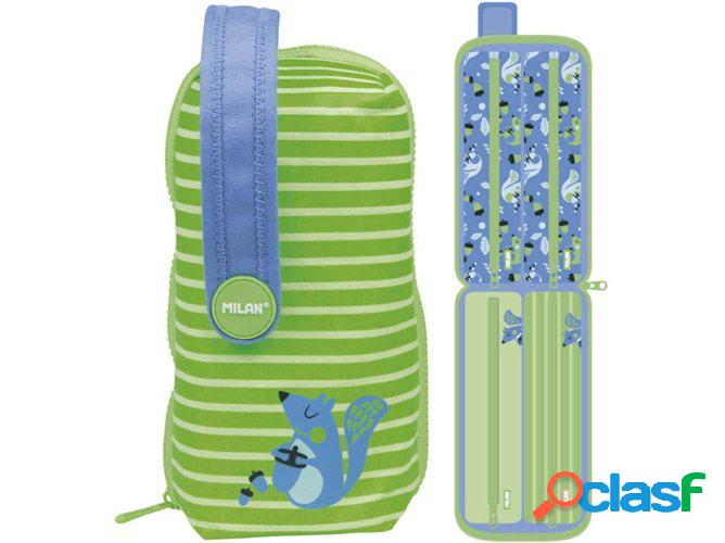 Estuche MILAN Coco Nut Green Handly (22.5x11.5x11cm)