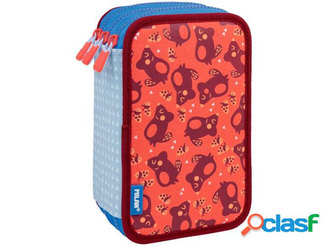 Estuche Triple MILAN Triple (13x19.5x7.5cm)