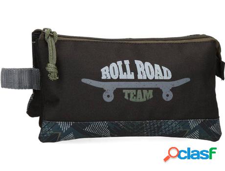 Estuche Triple ROLL ROAD Team Negro (22x12x5cm)