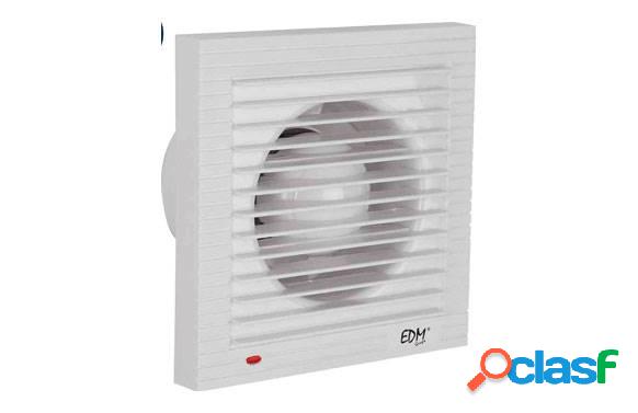 Extractor de baño EDM 120m3 13W 98mm Blanco