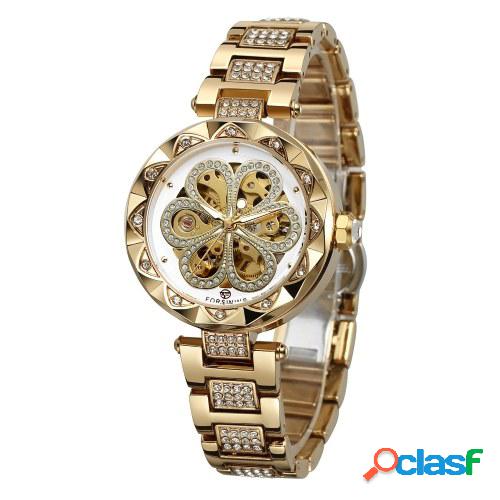 FORSINING Reloj para mujer Relojes mecánicos automáticos