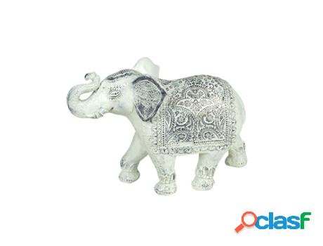 Figura De Elefante Blanco Figuras Africanas Y Elefantes