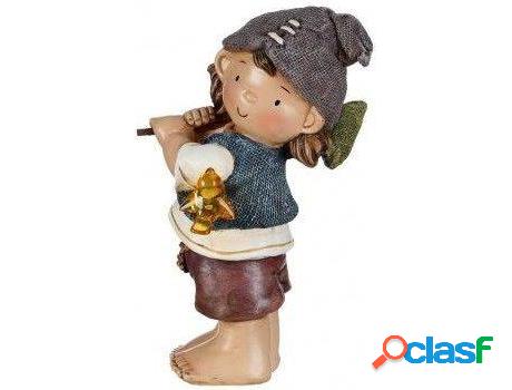 Figura HOGAR Y MÁS Niño Multi De Resina (16 x 10 x 26,50)