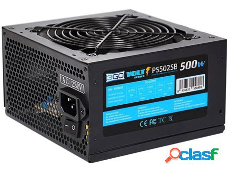 Fuente de Alimentación 3GO PS502SB (ATX - 500 W - RoHS)