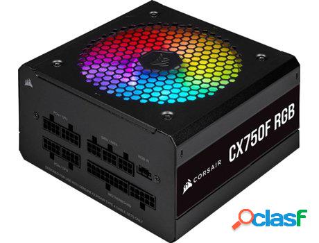 Fuente de Alimentación CORSAIR CX750F (Modular - 750 W - 80