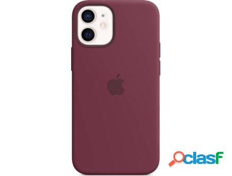 Funda MagSafe iPhone 12 Mini APPLE Silicona Pomelo Ciruela