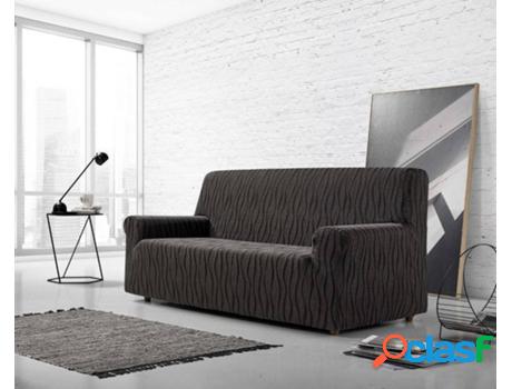 Funda Sofa ESTORALIS Andromeda Negro y Antracita (4 Plazas -