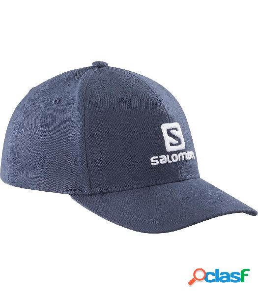 Gorra Salomon Logo Cup Mood Indigo Azul