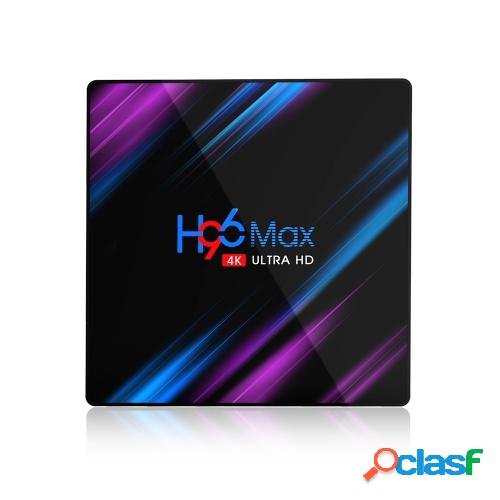 H96 Max Smart Android 10.0 TV Box RK3318 Quad Core 64 Bit