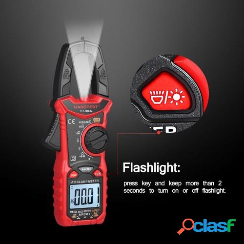 HABOTEST Digital Clamp Meter Auto Range Multimeter Voltmeter