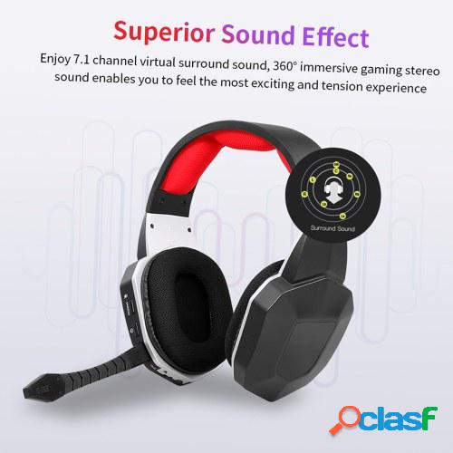 HW-N9M 2.4G Auriculares inalámbricos para juegos Virtual