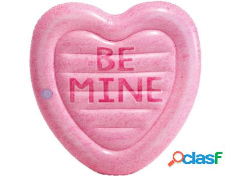 Hinchable INTEX Corazón: Be Mine (145 x 142 cm)