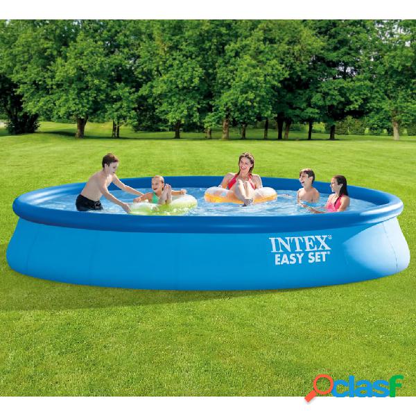 INTEX Piscina Easy Set con sistema de filtro 457x84 cm