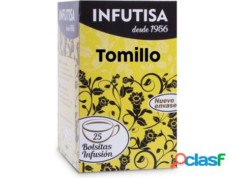 Infusiones Tomillo INFUTISA (25 Carteiras de 1.3g)