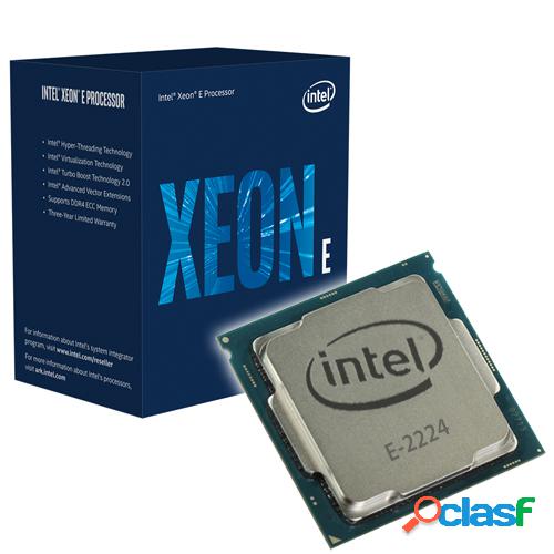 Intel xeon e-2224 3.4ghz. socket 1151.