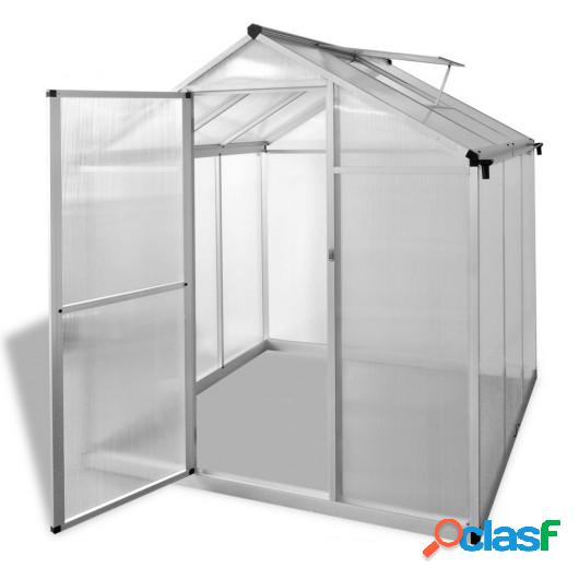 Invernadero de aluminio reforzado 3,46 m²