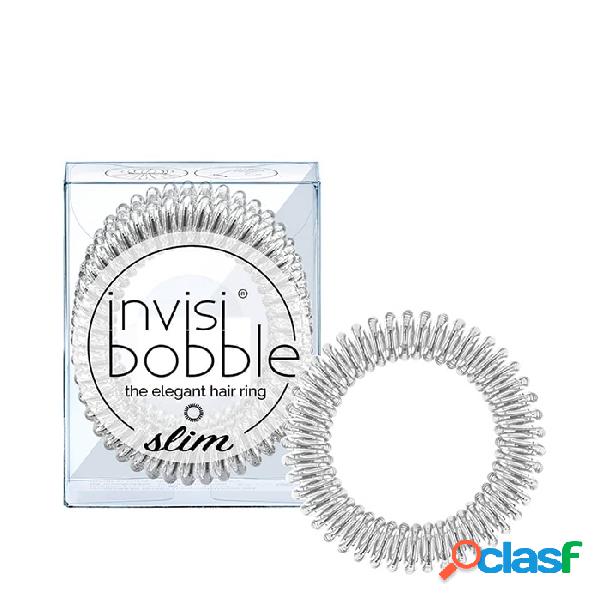 Invisibobble Slim The Elegant Hair Ring x3-Chrome Sweet