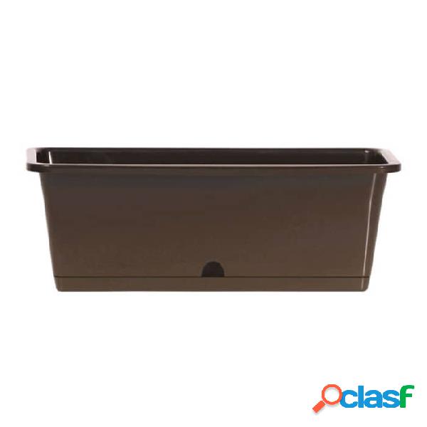Jardinera de balcón rectangular con gancho Vam Camelia